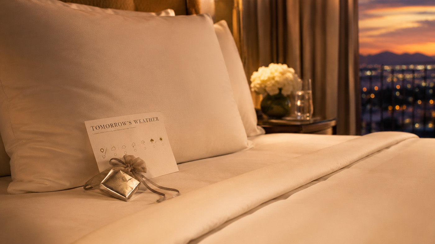 Chocolate on the Pillow