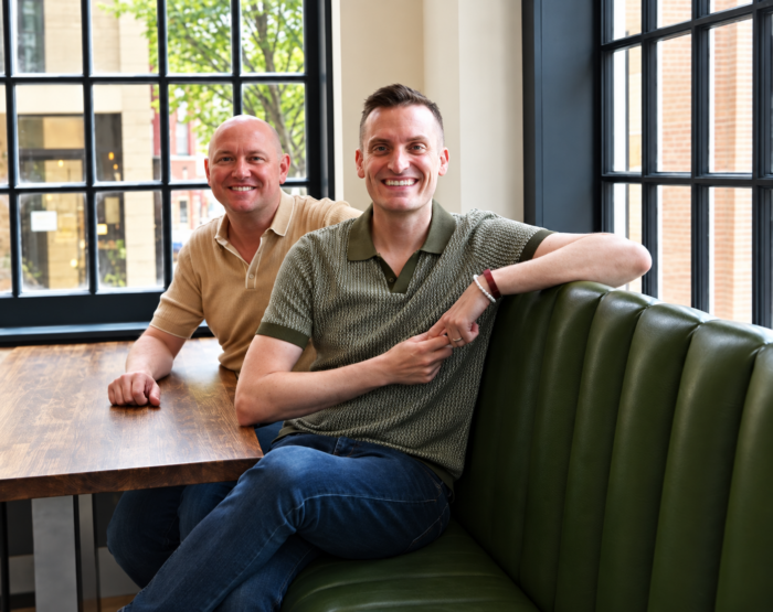 Zac Denham and Clark Gale at Standard Fare in Saratoga Springs, where rising food prices are affecting restaurant sourcing and costs.
