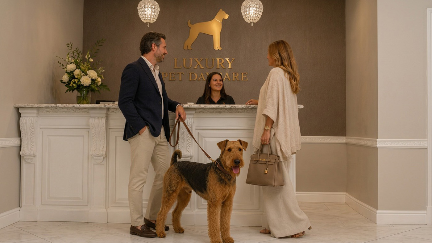 Lapping Up Luxury, Doggy Style